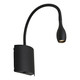 Wall Light Black Flexible Arm 3000K 3W 250lm Wall Light Black Flexible Arm 3000K 3W 250lm